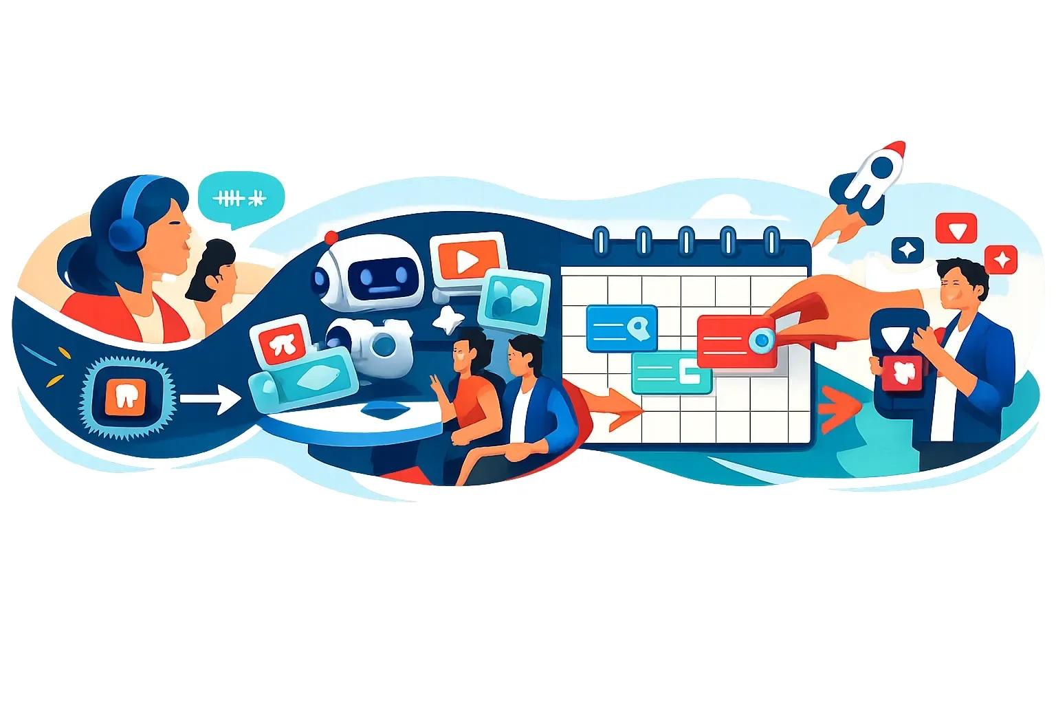 social media content maker app - 5 Proven Workflows That Let Creators Post 5x Per Week Without Burning Out